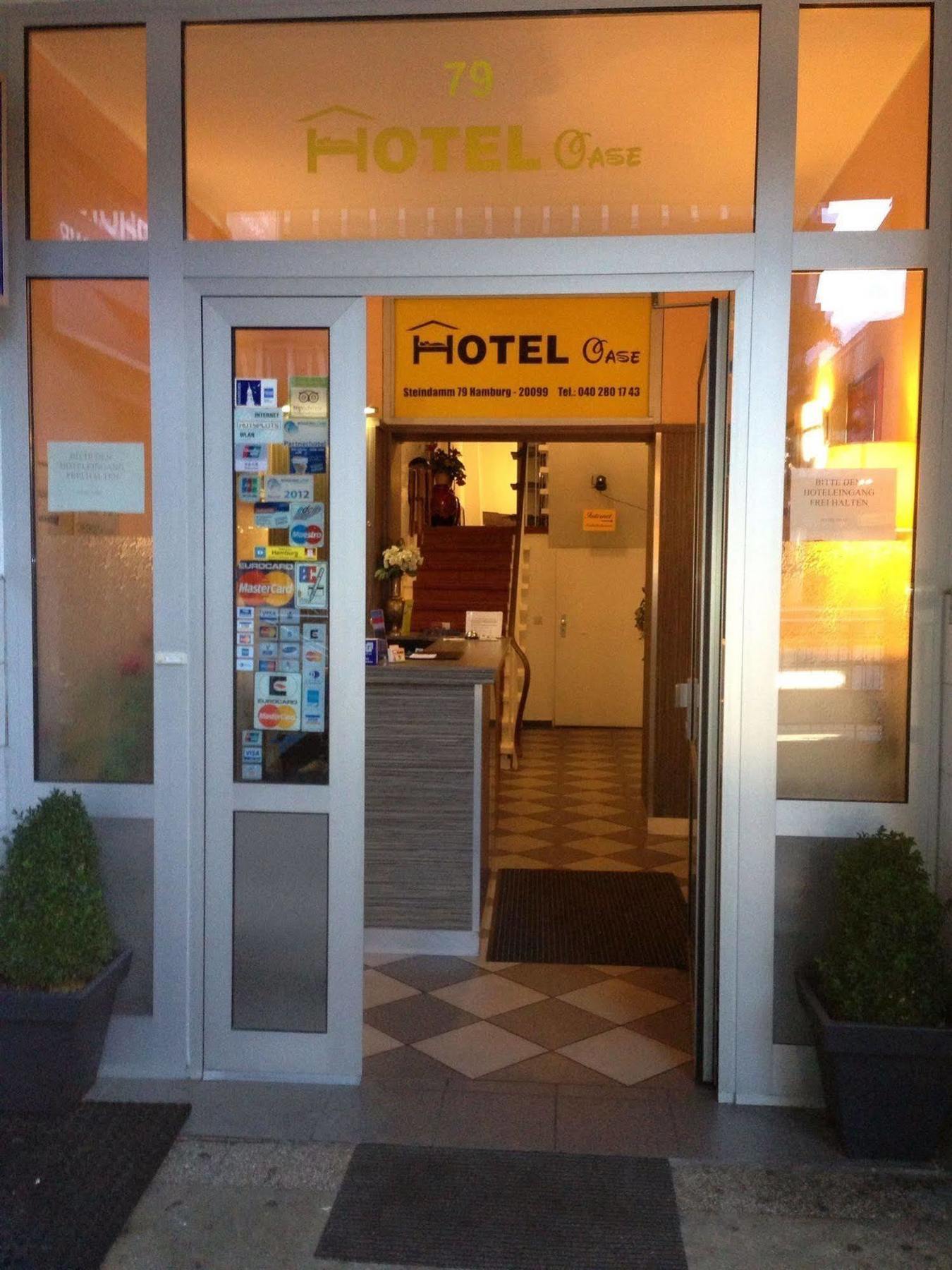 Itm Hotel Oase Hamburg-Harburg Exteriör bild